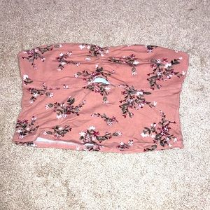 Charlotte Russe tube top (size large)